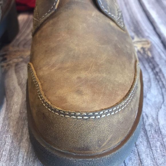 TIMBERLAND Graceyn Brown Leather Lace Up WP Lug Sole Boots 8M - Picture 14 of 15